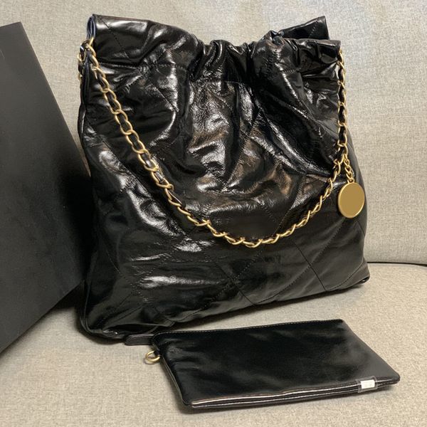 7a 22 handbag designer chain bags trash bags fashion crossbody women shoulder bag shiny calfskin gold-tone metal luxury new
7a 22 handbag designer chain bags trash bags fashion crossbody women shoulder bag shiny calfskin gold-tone metal luxury new