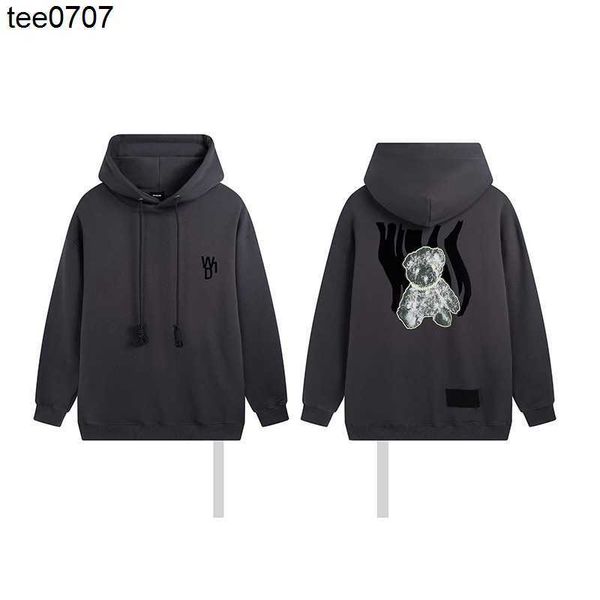 designer tide brand we11done flocking piece luminous bear hooded sweater for men and women welldone hoodies size xl, Black
designer tide brand we11done flocking piece luminous bear hooded sweater for men and women welldone hoodies size xl, Black