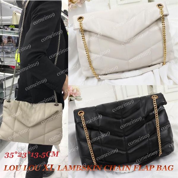 whole xl soft lambskin loulou chain shoulder flap bags lady's messenger bag crossbody purse gold silver hardw260g
whole xl soft lambskin loulou chain shoulder flap bags lady's messenger bag crossbody purse gold silver hardw260g