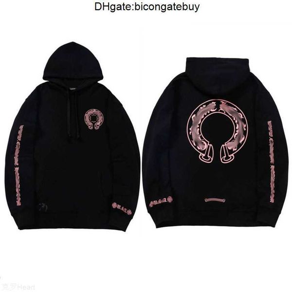 classic men's luxury sweatshirts brand ch designer hoodie fashion men women horseshoe sanskrit loose zipper jacket pullover hooded coa, Black
classic men's luxury sweatshirts brand ch designer hoodie fashion men women horseshoe sanskrit loose zipper jacket pullover hooded coa, Black