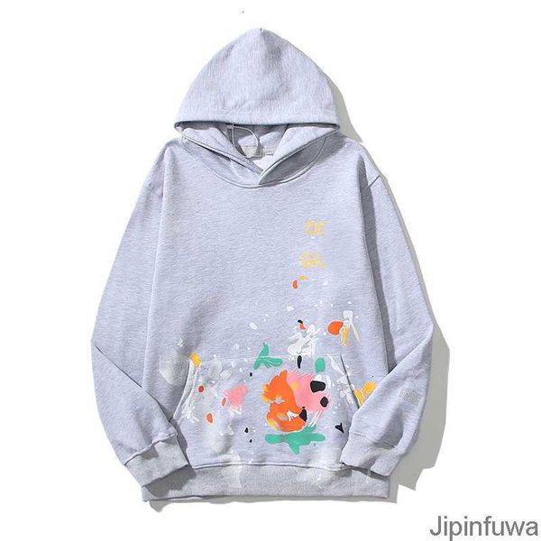 2023 designer mens hoodies galleryes depts streetwear hooded sweater american high street painted graffiti womens loose hoody sweatshirt spo, Black 
2023 designer mens hoodies galleryes depts streetwear hooded sweater american high street painted graffiti womens loose hoody sweatshirt spo, Black