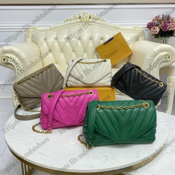 new wave chain bag vintage handbag designer women luxurys shoulder purse clutch bags crossbody cowhide leather black m58552204t
new wave chain bag vintage handbag designer women luxurys shoulder purse clutch bags crossbody cowhide leather black m58552204t