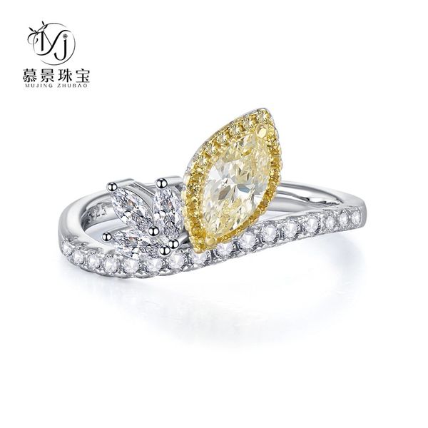 wedding accessories pure silver engagement rings fadeless yellow diamond birdal ring proposal ring no fading ladies jewelry r453, White
wedding accessories pure silver engagement rings fadeless yellow diamond birdal ring proposal ring no fading ladies jewelry r453, White
