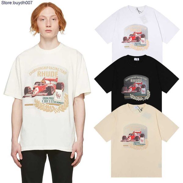 2023 new men's t shirt fashion designer rhude couple summer new racing print large loose short sleeve tee shirts, White;black
2023 new men's t shirt fashion designer rhude couple summer new racing print large loose short sleeve tee shirts, White;black