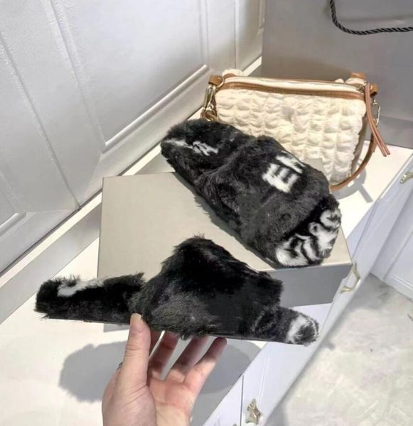 womens slippers ladies wool slides fur fluffy furry warm full fur b letters sandals comfortable fuzzy paris girl flip flop slipper with box, Black
womens slippers ladies wool slides fur fluffy furry warm full fur b letters sandals comfortable fuzzy paris girl flip flop slipper with box, Black