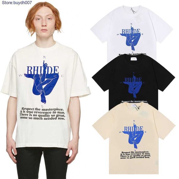 2023 new men's t shirt fashion designer rhude couple new little popular yoga compass short sleeve, White;black
2023 new men's t shirt fashion designer rhude couple new little popular yoga compass short sleeve, White;black