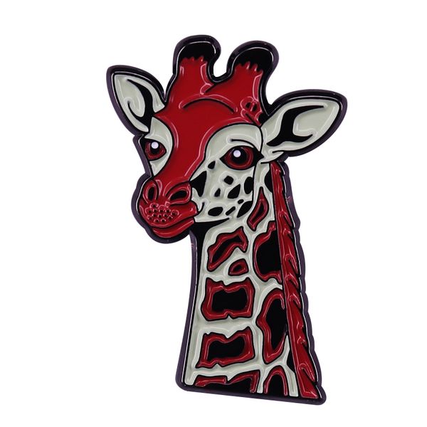 rothschild's giraffe illustration art inspired lapel pin save these cute elegant endangered animals and give them a home, Blue
rothschild's giraffe illustration art inspired lapel pin save these cute elegant endangered animals and give them a home, Blue