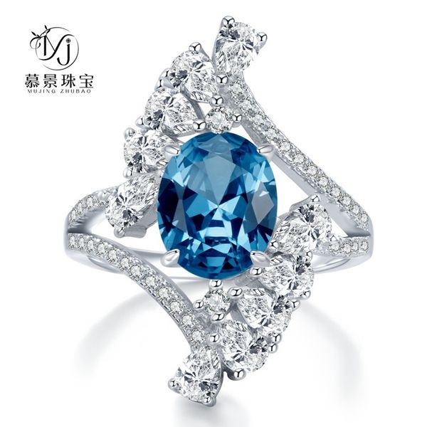 wedding accessories pure silver engagement rings fadeless blue diamond birdal ring proposal ring no fading ladies jewelry r321, White
wedding accessories pure silver engagement rings fadeless blue diamond birdal ring proposal ring no fading ladies jewelry r321, White