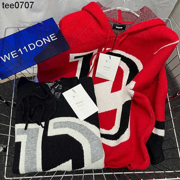 designer correct version we11done lightning lettered knit sweater welldone loose fitting hoodie fashion for men and women size xl, Black
designer correct version we11done lightning lettered knit sweater welldone loose fitting hoodie fashion for men and women size xl, Black