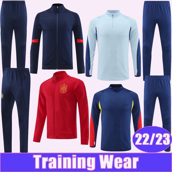 22 23 asensio rodrigo ferran jacket tracksuit soccer jerseys kit suit national team sergio koke jordi alba full zip training wear football s, Black
22 23 asensio rodrigo ferran jacket tracksuit soccer jerseys kit suit national team sergio koke jordi alba full zip training wear football s, Black