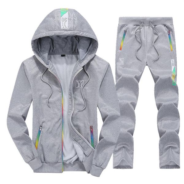bumpybeast sporting suit mens hoodie zipper cardigan pants suits designer tracksuit two piece set men clothing sets plus asia size327u, Gray
bumpybeast sporting suit mens hoodie zipper cardigan pants suits designer tracksuit two piece set men clothing sets plus asia size327u, Gray