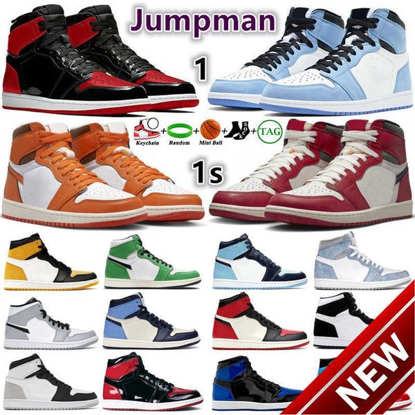 2023 high basketball shoesjumpman 1 mens shoes 1s sneakers starfish lost found bred patent university blue stage haz
2023 high basketball shoesjumpman 1 mens shoes 1s sneakers starfish lost found bred patent university blue stage haz