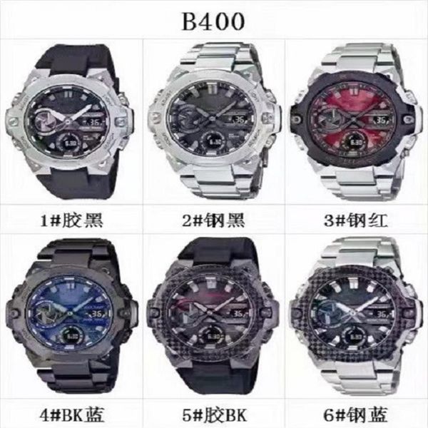 gst-b400 men's sports quartz digital watch full function stainless steel waterproof world time228o, Slivery;brown
gst-b400 men's sports quartz digital watch full function stainless steel waterproof world time228o, Slivery;brown
