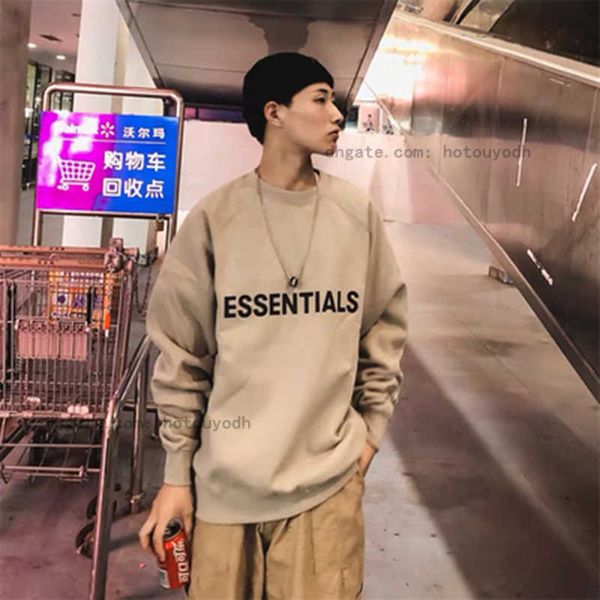 essen03 men's oversized sweater women's loose double line sweatshirt street wear essentials8, Black
essen03 men's oversized sweater women's loose double line sweatshirt street wear essentials8, Black