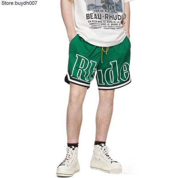 2023 new men's shorts fashion designer rhude couple ins mesh fabric letter printing sports casual capris, White;black
2023 new men's shorts fashion designer rhude couple ins mesh fabric letter printing sports casual capris, White;black