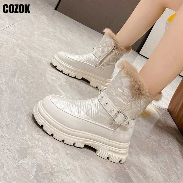 boots rivet platform snow woman winter 2022 round toe plush keep warm comfort black shoes women zipper fashion mid-calf 221215
boots rivet platform snow woman winter 2022 round toe plush keep warm comfort black shoes women zipper fashion mid-calf 221215