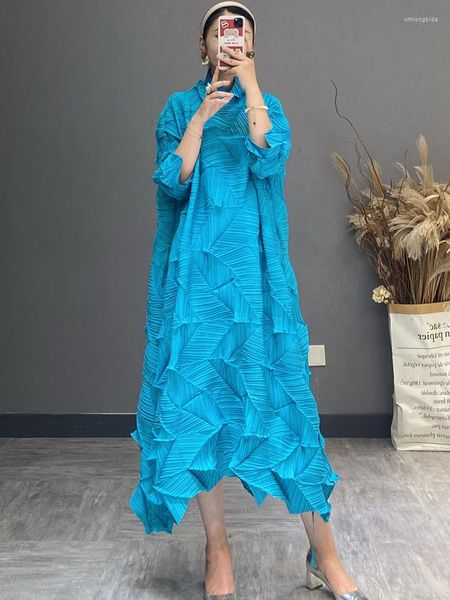 casual dresses pleated dress 2022 summer designer irregular pleats loose women clothing, Black;gray
casual dresses pleated dress 2022 summer designer irregular pleats loose women clothing, Black;gray