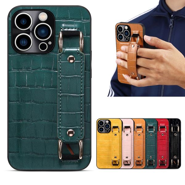 wide wrist strap crocodile leather cases for iphone 14 plus 13 12 pro max wristband stand holder card slot cover
wide wrist strap crocodile leather cases for iphone 14 plus 13 12 pro max wristband stand holder card slot cover
