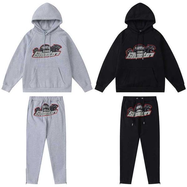 men's tracksuits trapstar london hoodie men woman tiger towel embroidery shooters letter pullover fleece hooded sweatshirtsmen'8yb, Black
men's tracksuits trapstar london hoodie men woman tiger towel embroidery shooters letter pullover fleece hooded sweatshirtsmen'8yb, Black