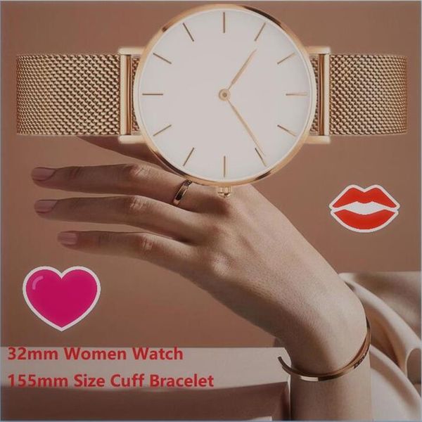 32mm rose gold ladies wrist watches magnetic women cuff bracelet watch for female clock relogio feminino290a, Slivery;brown
32mm rose gold ladies wrist watches magnetic women cuff bracelet watch for female clock relogio feminino290a, Slivery;brown