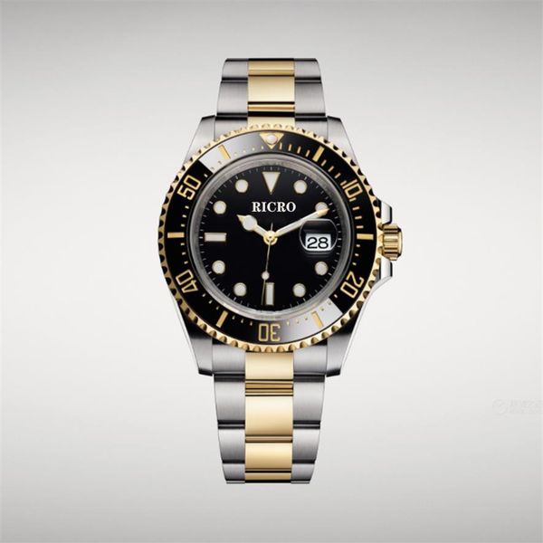 automatic mechanical men's watch dial 43 mm luminous feature calendar ceramic ring mouth leisure sports235q, Slivery;brown
automatic mechanical men's watch dial 43 mm luminous feature calendar ceramic ring mouth leisure sports235q, Slivery;brown