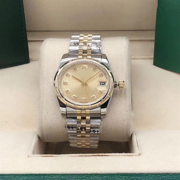 2021 diamond fashion ladies dress watch 31mm date sapphire automatic mechanical watches sports womens bracelet wristw283l, Slivery;brown
2021 diamond fashion ladies dress watch 31mm date sapphire automatic mechanical watches sports womens bracelet wristw283l, Slivery;brown