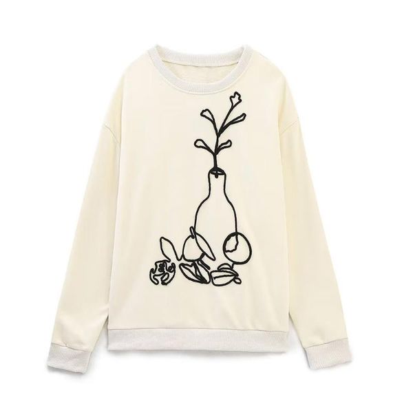 women's hoodies women 2022 autumn fashion printing basic sweatshirts vintage o neck long sleeve female pullovers chic 6sot, Black
women's hoodies women 2022 autumn fashion printing basic sweatshirts vintage o neck long sleeve female pullovers chic 6sot, Black