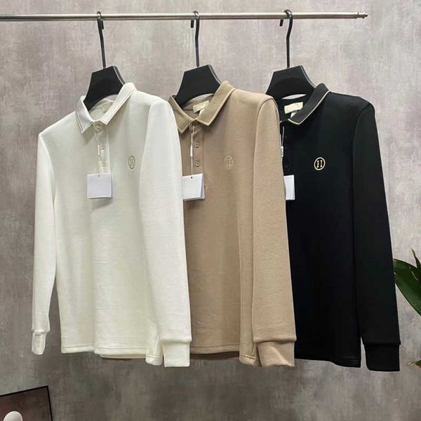luxury men polo shirt h letter embroidery long sleeve t-shirt hms designer t shirt mens business casual shirts fashion sweatshirt, White;black
luxury men polo shirt h letter embroidery long sleeve t-shirt hms designer t shirt mens business casual shirts fashion sweatshirt, White;black