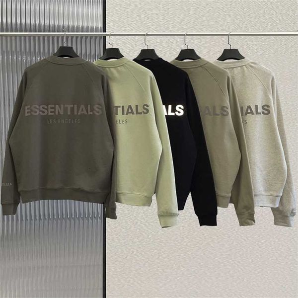 hoodie sweatshirt essentials sweatshirts mens o-neck sweater autumn and winter fleece plush warm reflective letter print, Black
hoodie sweatshirt essentials sweatshirts mens o-neck sweater autumn and winter fleece plush warm reflective letter print, Black