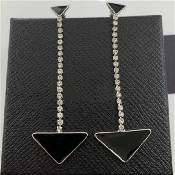 women triangle letter stud earring designer classic long tassel earrings diamond aretes ladies fashion jewelry accessories for gift party, Golden;silver
women triangle letter stud earring designer classic long tassel earrings diamond aretes ladies fashion jewelry accessories for gift party, Golden;silver