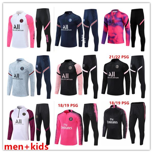 2021 2022 psg football tracksuit 20/21/22 classic style mbappe soccer jersey psg training suit half pull long sleeve sergio ramos verratti i, Black
2021 2022 psg football tracksuit 20/21/22 classic style mbappe soccer jersey psg training suit half pull long sleeve sergio ramos verratti i, Black