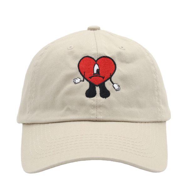 embroidered bad bunny classic truck cap dad hat hip hop baseball snapback adjustable size red heart sport casual cap, Silver
embroidered bad bunny classic truck cap dad hat hip hop baseball snapback adjustable size red heart sport casual cap, Silver