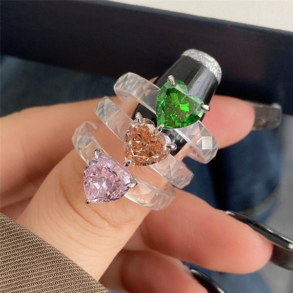 elegant luxury s925 sterling silver heart love ring designer for woman 8x8mm green white 8a cubic zirconia diamond rings jewelry valentines, Golden;silver
elegant luxury s925 sterling silver heart love ring designer for woman 8x8mm green white 8a cubic zirconia diamond rings jewelry valentines, Golden;silver