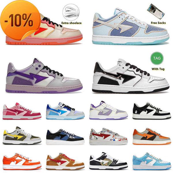 023 2022 bapestas baped platform sneakers shoes orange white silver wheat red brown ivory camo black sk8 sta bapesta casual
023 2022 bapestas baped platform sneakers shoes orange white silver wheat red brown ivory camo black sk8 sta bapesta casual
