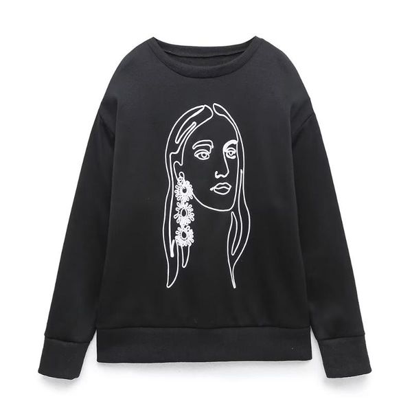 women's hoodies women 2022 autumn fashion printing basic sweatshirts vintage o neck long sleeve female pullovers chic ofxz, Black
women's hoodies women 2022 autumn fashion printing basic sweatshirts vintage o neck long sleeve female pullovers chic ofxz, Black