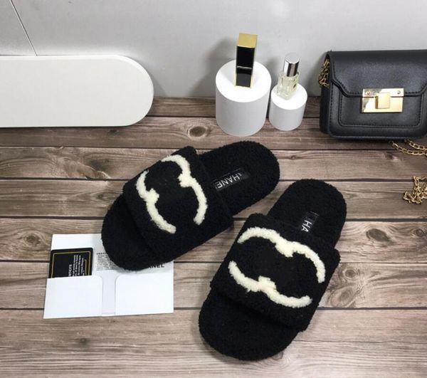 classic luxurys designers women ladies wool slippers slides fur fluffy furry sandals warm comfortable fuzzy flip flop slipper shoes, Black
classic luxurys designers women ladies wool slippers slides fur fluffy furry sandals warm comfortable fuzzy flip flop slipper shoes, Black