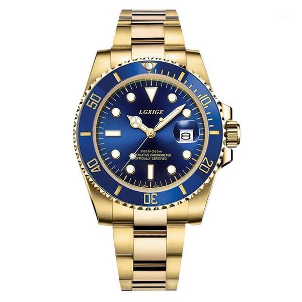 Submarine role Gold watch men sports watches 40MM quartz watch waterproof 50M sport watches1266B, C4
Submarine role Gold watch men sports watches 40MM quartz watch waterproof 50M sport watches1266B, C4
