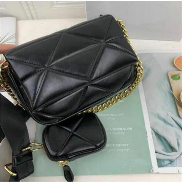 women 2pcs set shoulder bags leather chest pack lady tote chains handbags purse wallet messenger crossbody bag227c
women 2pcs set shoulder bags leather chest pack lady tote chains handbags purse wallet messenger crossbody bag227c