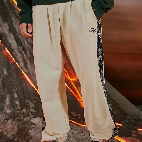 cashew flower cotton terry sweatpants casual pants vintage leisure men's clothing man women jogger overalls oversized streetwear sports, Black
cashew flower cotton terry sweatpants casual pants vintage leisure men's clothing man women jogger overalls oversized streetwear sports, Black