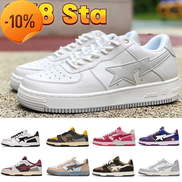 023 sk8 sta casual shoes court bapesta designer nigo men women sneaker abc camo pink blue vintage beige indigo brown ivory black yellow whi
023 sk8 sta casual shoes court bapesta designer nigo men women sneaker abc camo pink blue vintage beige indigo brown ivory black yellow whi