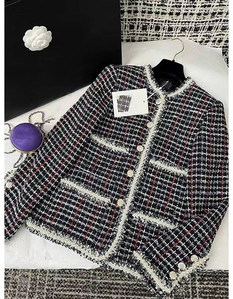chan new 2023 women's brand jacket designer ootd fashion high-end autumn winter cccc logo chains tweed coat leisure spring coats cardig, Black;brown
chan new 2023 women's brand jacket designer ootd fashion high-end autumn winter cccc logo chains tweed coat leisure spring coats cardig, Black;brown