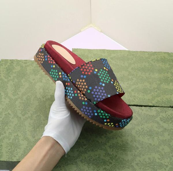 women paris slippers rainbow g letters designer embroidery beach casual slides flip flops platform thick bottom increase non-slip sandals, Black
women paris slippers rainbow g letters designer embroidery beach casual slides flip flops platform thick bottom increase non-slip sandals, Black