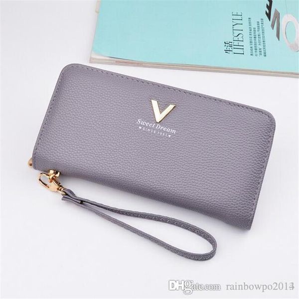 factory whole women bag lovely lady candy color womens wallet grace litchi grain leather purse fashion large capacity with lon300v, Red;black
factory whole women bag lovely lady candy color womens wallet grace litchi grain leather purse fashion large capacity with lon300v, Red;black