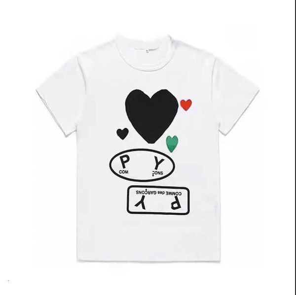 fashion mens play t shirt cdg designer hearts casual women s des badge garcons cl077, White;black
fashion mens play t shirt cdg designer hearts casual women s des badge garcons cl077, White;black