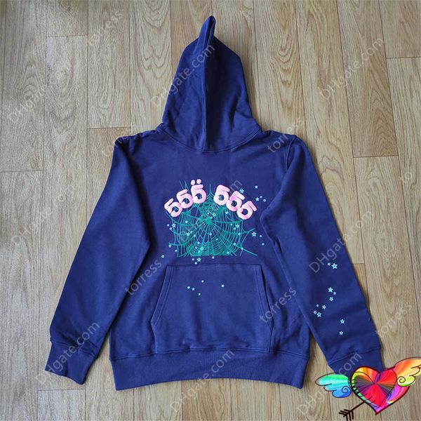 dark blue young thug spider men women foam print sp5der hoodie green web hooded sweatshirts pullovers, Black
dark blue young thug spider men women foam print sp5der hoodie green web hooded sweatshirts pullovers, Black
