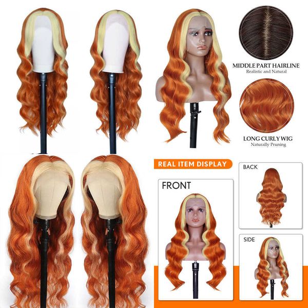 lace wigs halloween ginger highlight synthetic for women glueless hairline pre plucked heat resistant fiber cosplay 221216, Black;brown
lace wigs halloween ginger highlight synthetic for women glueless hairline pre plucked heat resistant fiber cosplay 221216, Black;brown