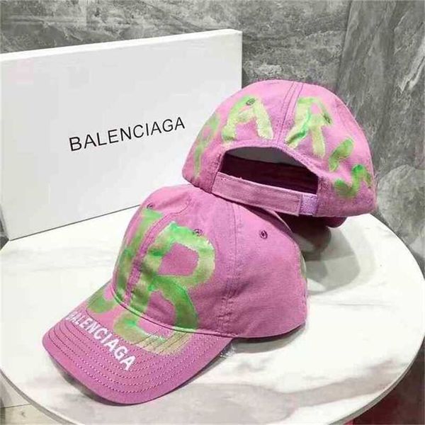 cap classic caps balencaigcaps family luxury b handpainted alphabet base old soft versatile graffiti printed cap men, Blue;gray
cap classic caps balencaigcaps family luxury b handpainted alphabet base old soft versatile graffiti printed cap men, Blue;gray
