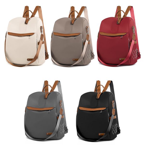 dhl50pcs backpack women oxford two patchwork breathable waterproof crossbody bag mix color
dhl50pcs backpack women oxford two patchwork breathable waterproof crossbody bag mix color