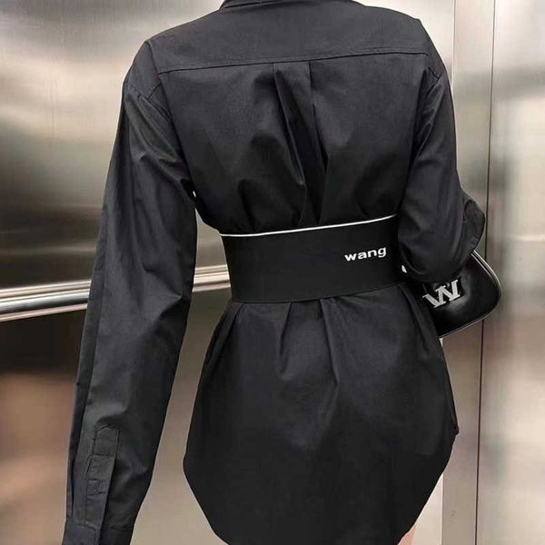 aw womens casual dress wang designer shirt dress fashion women a-line longuette, Black;gray
aw womens casual dress wang designer shirt dress fashion women a-line longuette, Black;gray