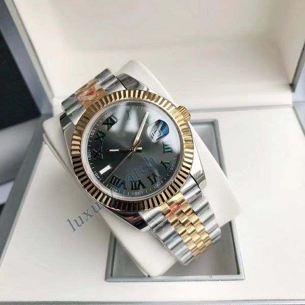 watch for mens gold watch automatic mechanical watches size 41mm 36mm 31mm 28mm stainless steel strap optional sapphire glass waterproof lum, Slivery;brown
watch for mens gold watch automatic mechanical watches size 41mm 36mm 31mm 28mm stainless steel strap optional sapphire glass waterproof lum, Slivery;brown